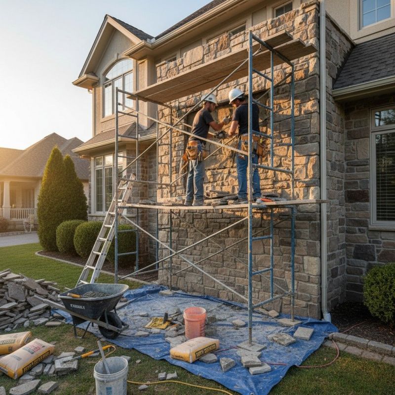 Stone Facade Installation Service